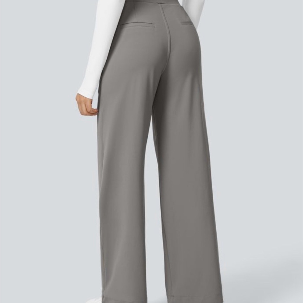 NWOT Halara Flex DayStretch High Waisted Pocket Straight Leg Work Pants - Picture 4 of 8